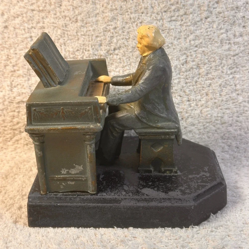 J.B. Hirsch Beethoven‎ Bookend, 1932, Signed